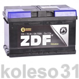 ZDF Premium 80Ah 780A О/П 